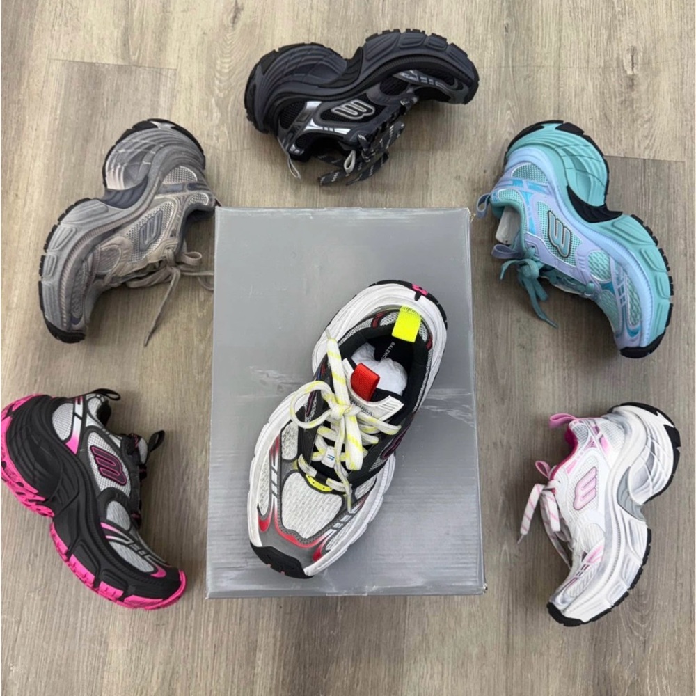 Balenciaga Multi-Color Athletic Shoes